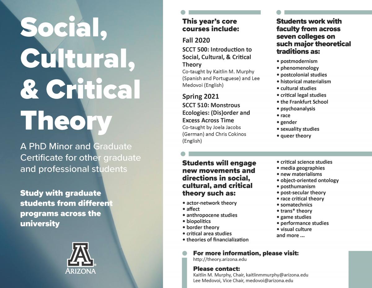 Social, Cultural, & Critical Theory